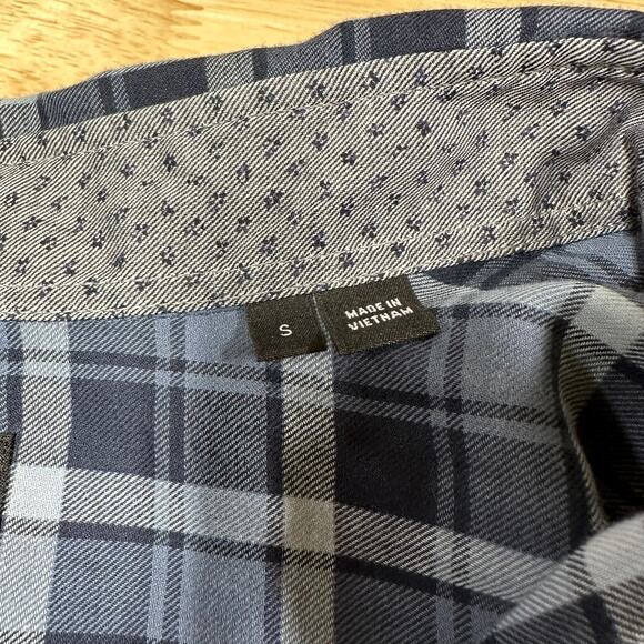 Boss NWT Liam Men's Regular Fit Cotton Twill Check Shirt Size S Button Front - Picture 6 of 12